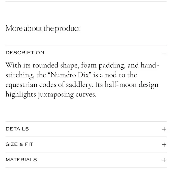 Polene numero dix handbag - Picture 4 of 9